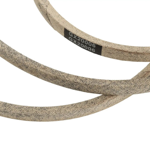 Tractor Transmission Drive Belt GX20006 Neoprene Traction Belt showing texture and aramid cord detail