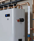 Pipe Insulation Wrap 32.8 Feet By 2 Inches With Aluminum Foil Layer Self Adhesive Foam on copper pipes near boiler