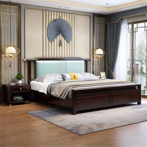 Luxurious bedroom featuring No Sweat Two Tier Nightstand Industrial End Table With Deep Drawer And Open Storage Shelf Solid Wood And Metal Frame Rustic Brown Accent Piece For Bedroom Fast Setup.