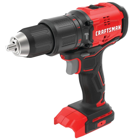 Beast Mode 20V Cordless Hammer Drill With Brushless Motor, Variable Speed, And LED Work Light, 1/2 Inch Ratcheting Chuck, Two Speed Gearbox Delivers 0 to 600 RPM And 0 to 1900 RPM, Tool Only viewed from the right side