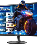 22 Inch FHD IPS Monitor With 75 Hz Refresh Rate AMD FreeSync Stunning 99 Percent sRGB And Ninety Percent DCI P3 Color Gamut HDMI Two Point Zero VGA VESA For Gaming And Office shown displaying vibrant game graphics.