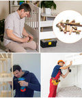 People using Must Have Hardware Replacement Kit For Cribs And Furniture With Barrel Nuts And Wood Dowels on different furniture