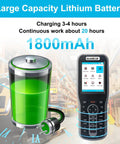 Laser Wireless Barcode Scanner 2.4G For Inventory And Stock Tracking, rechargeable data collector with 1800mAh battery