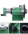 Heavy-Duty 36 Hole Spin Index Fixture For Precise Drilling And Milling One And One-Eighth Inch Collet Rock-Solid Iron Construction Workshop-Grade Indexing Jig With Smooth Operation And Long-Lasting Durability, green iron body