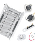 Durable Dryer Heating Element Kit Replacement Nickel Chromium Construction For Select Dryers Including MEDX655DW1 MED4500MW0