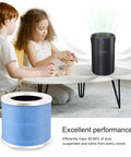Children playing near Two Pack H13 HEPA Air Purifier Filter Replacement For GL-K802 Series, 360 Degree Filtration on table