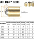 Top Tier Brass Ball Point Spring Plungers 30 Piece Assorted Kit Featuring Legit Tough No Step Positioning Beads with specifications.