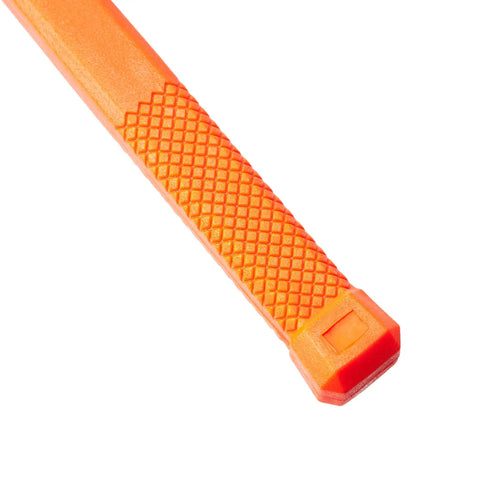 Three Piece Dead Blow Hammer Set With 1 Lb, 2 Lb And 3 Lb Heads, Steel Shot Filled For Power, orange textured poly handle