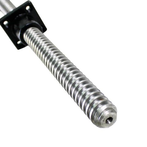 Beefy Heavy Duty Workbench Vise Screw With 3 TPI Acme Threads For 17 Inch Capacity Durable Cast Iron Build Accepts 1 Inch Handle