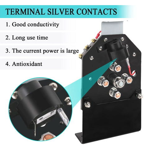 Beefed Up Forward Reverse Switch Assembly For Ezgo Txt Electric Golf Cart with terminal silver contacts for high current support.