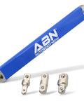 15 Inch Socket Wrench Extension Set With Three Adapters Three Eighths Inch SAE Non Swivel Leveraging Ratchet