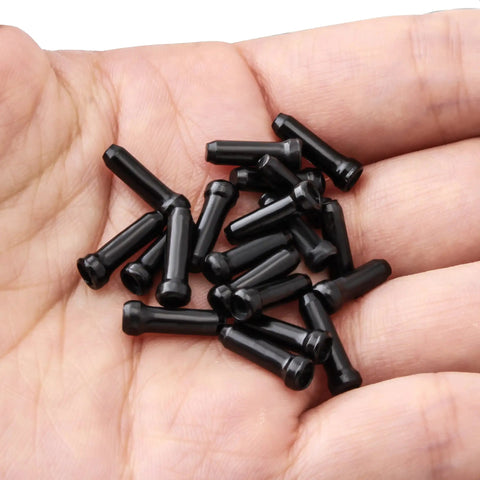 48Pcs Bike Cable End Crimps Set for MTB and Road Bike, Must Have for Every Rider, Alloy Brake and Shifter Caps in Hand