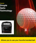 Eye Mini Golf Launch Monitor And Indoor Outdoor Simulator With 19 Precision Metrics, ball reflecting Dimple Optix technology