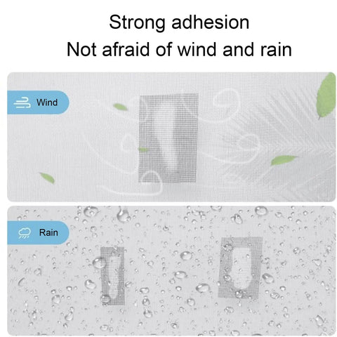 Window Screen Repair Tape With Strong Adhesive And Self Adhesive Transparent Mesh Patch For Quick Fix On Doors Car Screens And Tents Durable No Tools Needed Easy Peel And Stick Grey under wind and rain conditions