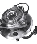 2 Front Wheel Bearing Hubs For Jeep Wrangler 2007 2008 2009 2010 5 Bolt Front Hubs With 4 Wheel ABS Replacement Kit Easy Bolt On Front Hub Assembly Set