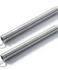 Strong Arm Extension Spring Crafted From Heavy Duty High Carbon Steel measuring one inch outer diameter by twelve inch length zero one oh five wire thickness.