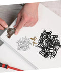 30 Pack Heavy Duty Metal Furniture Connectors Rock Solid No Slack Hidden Assembly Hardware For Cabinets Bookcases And Sofas Tight Hold Zero Play Hassle Free Setup shown with screws and mounts.