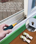 Sliding Door Roller Replacement Tandem Assembly With One And One Quarter Inch Steel Ball Bearing for patio doors in use
