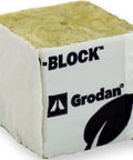 1.5 Inch Rockwool Mini Blocks 45 Pack For Hydroponics Seed Starters And Cloning With Grodan branding visible