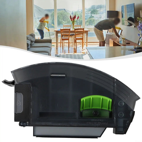 Premium ZUZZEE Replacement Vacuum Dirt Bin Compatible With Roomba I1 I3 I4 I5 I6 I7 I8 Plus sealed dust cup for efficient dust collection.
