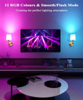 Super Sleek Battery Operated Wall Sconces Set Of 2 With Remote Control And Rechargeable RGB Bulbs In Classic Gold creating a cozy atmosphere.