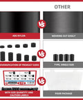 Go To Nylon Spacer Kit With Multi Size Insulation Washers For Furniture, Car, Appliances And DIY Projects 305 Piece Set For Easy Spacing, Vibration Dampening, And Electrical Isolation. ABS nylon spacer sizes and storage case