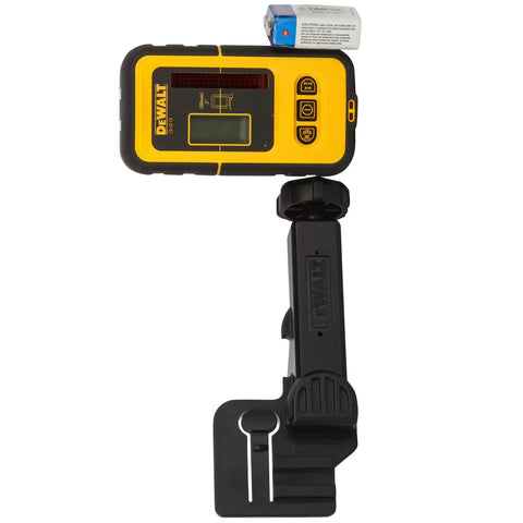 Battery-Free Line Laser Detector For DW088K And DW089K With Backlit LCD, heavy-duty clamp, displayed separately