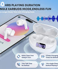 Wireless Earbuds With Bluetooth 5.4 Dope HiFi Stereo And Noise Cancelling Microphone LED Digital Display IPX7 Waterproof