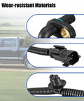 Wheel Speed Sensor Fits Ford F 150 2015 2020 Expedition 2018 2023 Lincoln Navigator 2018 2023 Replacement JL3Z 2C204 D FL3Z 2C204 A