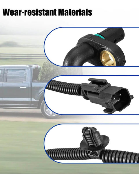 Wheel Speed Sensor Fits Ford F 150 2015 2020 Expedition 2018 2023 Lincoln Navigator 2018 2023 Replacement JL3Z 2C204 D FL3Z 2C204 A