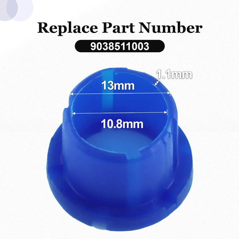 Set Of 4 Shift Linkage Bushings For Auto Transmission Shifter Arm Sleeve Bushing Replace 90385 11003 close-up with dimensions