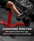 Leg Extension And Curl Machine For Home Gym Adjustable Seated Extensions And Lying Curls Quad And Hamstring Builder with Cushioned Pad