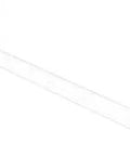 Clearview Collection 36 Inch Twisted Accents Towel Bar In Brushed Bronze With Solid Brass Construction And Subtle Acrylic Accents Concealed Mounting Hardware