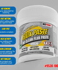 No Clean Solder Paste Flux For Electronics Repair No Mess Rosin Flux Paste Lead Free And Easy Syringe Dispense For PCB IC