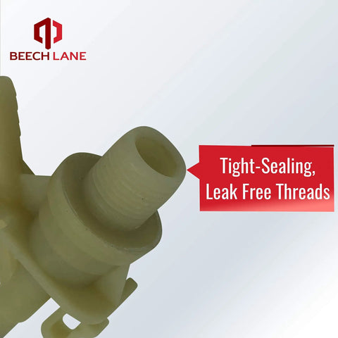 Upgraded Water Valve Kit For Dometic Toilets 300 Series 300 310 320 Replaces 385311641 Freeze Resistant Longer Lifespan With Ultrasonic Sealing That Keeps Leaks At Bay, close-up threaded valve