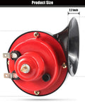 Kickass Hella Loud 12 Volt Golf Cart Horn Kit With Heavy Duty Floor Pedal Switch Built Tough For Ezgo Yamaha Club Car, 3.5 x 2.2 inches.