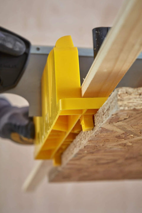 Saw Storage Miter Box With Saw Aluminum Construction All In One 11.81 Inch Length With 90 Degree 45 Degree And 22.5 Degree Slots Patented