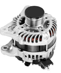Premium 120 Amp Alternator Replacement for 2019 2020 2021 2022 Nissan Altima 2.5L With A005TE0381ZX Part Number Easy Install Plug And Play And OEM Style Fit for Daily Driver Reliability, front view