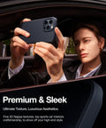 Person holding Shockproof IPhone 14 Pro Max Case With Military Grade Drop Protection And 360 Degree Airbag Defense Slim Hard Back Cover