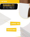 Beefed Up Heavy Duty 18 Inch Trash Compactor Bags 60 Pack For Whirlpool KitchenAid Magic Chef General Electric, showcasing durability