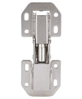 Top view of Four Pack Soft Close Cabinet Hinges No Drilling Bridge Shaped Cold Rolled Steel Plated For Kitchen Cabinets