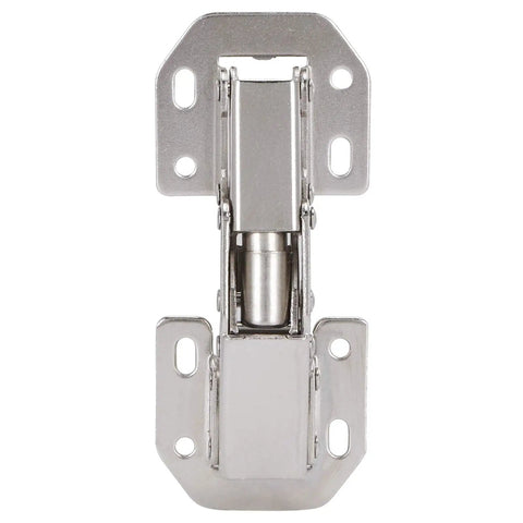 Top view of Four Pack Soft Close Cabinet Hinges No Drilling Bridge Shaped Cold Rolled Steel Plated For Kitchen Cabinets