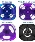 Comparison of interior designs for Dyson V6, V8 & V7, V10, V11 vacuum cleaner heads