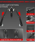 Ultra Tough Adjustable Hydraulic Twister Arm Trainer With Heavy Duty Ab Roller For Home Gym with adjustable non-slip grips.