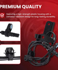 Heavy Duty ABS Wheel Speed Sensor For Toyota RAV4 2006 To 2018 Engines showing high-strength plastic housing and wiring.