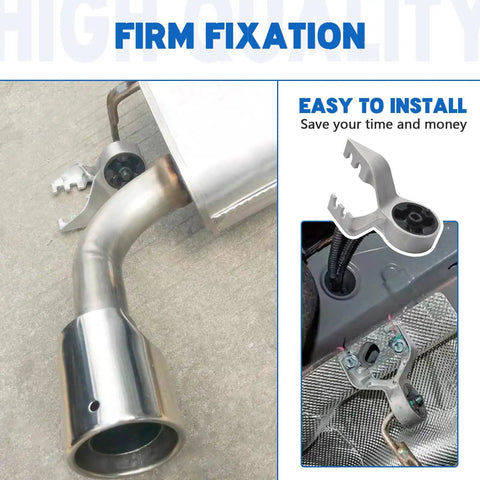 Ford Escape 2 Pack Exhaust Muffler Hanger Mount Bracket Replacement for 2013 2014 2015 2016 2017 2018 2019 Tailpipe Mount shown in use