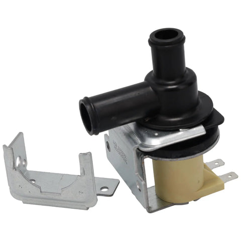 Ice Machine Solenoid Dump Valve Replacement No Fuss For 120V 50 60 Hz Models displayed with metal bracket attachment