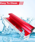 Pro Grade Drywall Skimming Blade Set with 16 Inch and 24 Inch Blades Semicircular Blade in water splash easy to clean