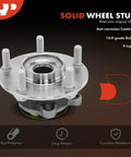 Front Wheel Bearing And Hub Assembly For Nissan Rogue 2008-2013 And Rogue Select 2014-2015 And Sentra 2007-2012 2.5L 5-Lug
