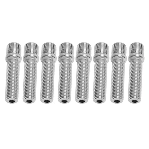 Upgrade Your Ride With High Strength Steel Extended Wheel Studs For Secure Fit. Perfect Wheel Conversion Kit Featuring durable 58mm length with solid bolts to unlock cool custom wheels and fresh looks for your ride today. 8 steel studs